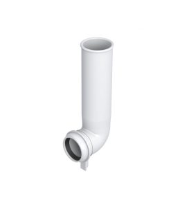 AF.0042 CONCEALED CISTERN CLEAN WATER ELBOW – Ø45x253MM