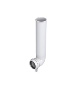 AF.0043 CONCEALED CISTERN CLEAN WATER ELBOW – Ø45x308MM