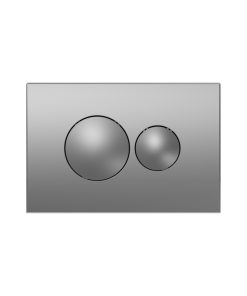 GC11 Round Matt Grey Button for Concealed Cistern