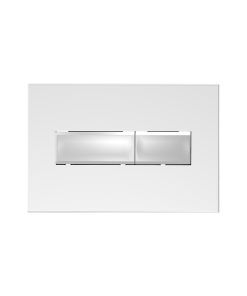 GC20 Line White Button for Concealed Cistern