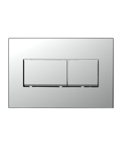 GC32 Square Chrome Plated Button for Concealed Cistern
