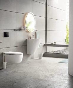 Alternative view of V-Care Comfort Smart Wall-Hung Toilet Rim-ex, 60 cm 5674B403-6193 Clean, White