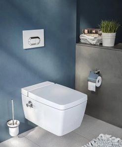 Alternative view of V-Care Prime Smart Wall-Hung Toilet Rim-ex, 63 cm 7231B403-6216 Clean, White