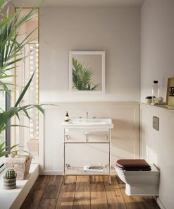 Alternative view of Valarte Wall-hung WC Rim-ex, hidden fixation, 54 cm 7805B003-0090 with bidet function, white